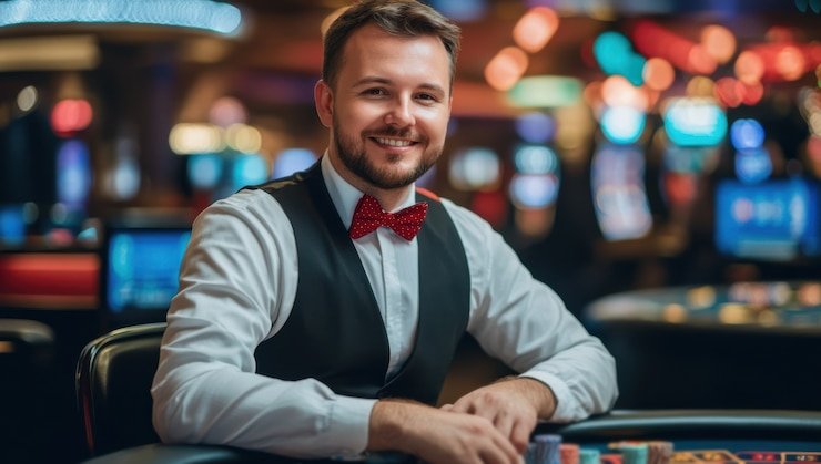 Ilustrasi gameplay bertanggung jawab di slot789 dengan konsep keamanan dan kontrol akun terbaik
